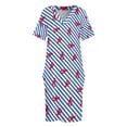 thumbnail image 3 of Preppy Patriot Lobsters! Loose Pocket Dress party dress women elegant luxury Party dresses clothing women summer 2025, 3 of 6