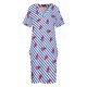 thumbnail image 4 of ¡Langosta Preppy Patriot! Vestido de fiesta holgado con bolsillos para mujer ropa elegante de lujo verano, 4 of 7