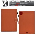 thumbnail image 3 of GSFY Case for 2024 iPad Air 11 Inch 6th Gen (M2), Smart PU Leather Wallet Stand Protective Book Case Auto Sleep Wake for iPad Air 11 6th/ iPad Air 10.9 4th &5th/ iPad Pro 11 (2018-2022), GX-Brown, 3 of 9