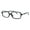 Black, variant on Blue Light Blocker Glasses Women's Classy Rectangular Eyeglasses UV400 Black