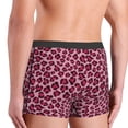 thumbnail image 3 of Goofa Rose Leopard Print Printed Men's Boxer Briefs Underwear, Moisture-Wicking Underwear, Trunk,Soft and Breathable Cotton Underwear-, 3 of 9