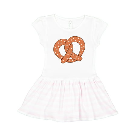

Inktastic Pretzel Gift Toddler Girl Dress