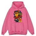 thumbnail image 3 of Sudadera con capucha para hombre, estilo retro desgastado, con el regreso del gato Vampurr, 100 % algodón, ropa deportiva holgada de otoño, sudadera informal de gran tamaño, 3 of 4