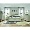 thumbnail image 4 of Magnussen Home Bronwyn Alabaster Drawer Dresser With Shaped Mirror, 4 of 7