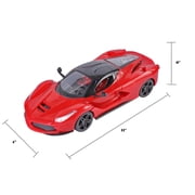 RC Car 1:16 Scale Remote Control High Speed Racing Car Toy Model Vehicle for Boys Girls Kids, Auto Open and Close Doors