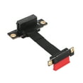 thumbnail image 3 of 5X PCIE X1 Câble Riser 90 Degrés Angle Droit PCIE 3.0 X1 à X1 Câble d'Extension 8Gbps PCI 1X Carte Riser 5CM, 3 of 5