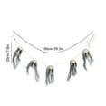 thumbnail image 5 of Halloween Outdoor Decorations Clearance Halloween Hanging Ghost Horror Hanging Skeleton White Gauze Thicky Hanging Halloween Props Yard, 5 of 5