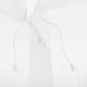 thumbnail image 3 of Impermeables EVA portátiles para adultos, Ponchos de lluvia reutilizables con capuchas cordón, Impermeables ligeros blanco DYNWAVEMX Impermeable impermeable para adultos, 3 of 8