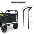 thumbnail image 5 of Whitsunday Folding Wagon 8" Heavy Duty Whlees with Push Bar (Standard Size PLUS), 5 of 9