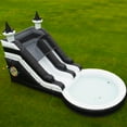 thumbnail image 5 of Relunch 24FT Commercial Grade PVC Inflatable Water Slide with Pool & Dartsboard for Kids and Adults (with Blower), Wet Dry Use, Summer Fun, 24x13x13FT, 5 of 10