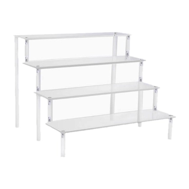 Langgg Acrylic Display Stand Riser for Jewelry toy model advent calendar Models Toys Storage, Stand (Color : 4 Tiers Widh 27x28cm
