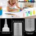 thumbnail image 3 of 1-ounce acrylic paint mixing jars/bottles (pack of 10), reusable, airtight squeeze bottles with mixing balls, 1 inch tall., 3 of 6