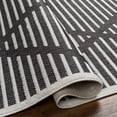 thumbnail image 3 of Mark&Day Outdoor Rugs, 6x9 Calvert Modern Indoor/Outdoor Charcoal Area Rug, Non Shedding Grey Beige Carpet for Patio, Porch, Deck, Bedroom, Living Room or Kitchen (6'7" x 9'), 3 of 4