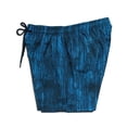 thumbnail image 6 of Guluxicc Men's Swim Trunks Elastic Waist Drawstring Swimwear Shorts Print Regular Fit Summer Casual Beach Board Shorts, 6 of 8