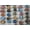 #17, variant on K-KED Mixed Color Lot 60pcs Natural Stone Multicolor Silver P Band Classic Lady Ring-#18