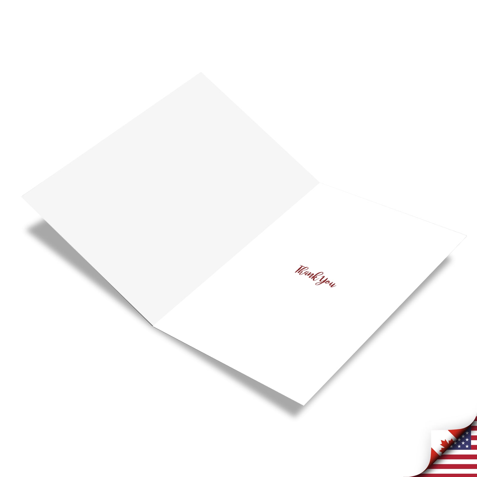 12 Christmas Thank You Cards Pack (1 Design, 12 Cards) - Fir You B5019DXTG
