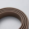 thumbnail image 3 of Women Thin Belt Skinny Leather Belt Jeans Dress With Gold Alloy Buckle Leather Belt Young Men Click It Belt Dark Belt Men Mens Belts Big Hobble Belt Belt for Suit No Buckle Belts for Men Mens Slide, 3 of 3