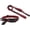 Red, variant on HOOZA Quick Clip Dog Collar & Flat Leash Set, Black Small – Magnetic Buckle, Reflective