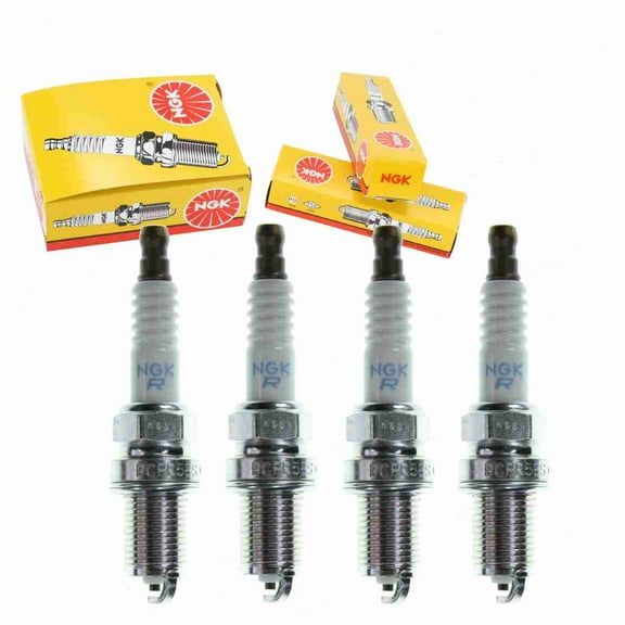4 pc NGK Standard Spark Plugs compatible with Mercedes-Benz SLK230 2.3L L4 1998-2000