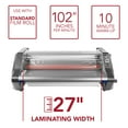 thumbnail image 2 of GBC Catena 65 Thermal and Pressure Sensitive Roll Laminator 27 Maximum Width -, 2 of 4