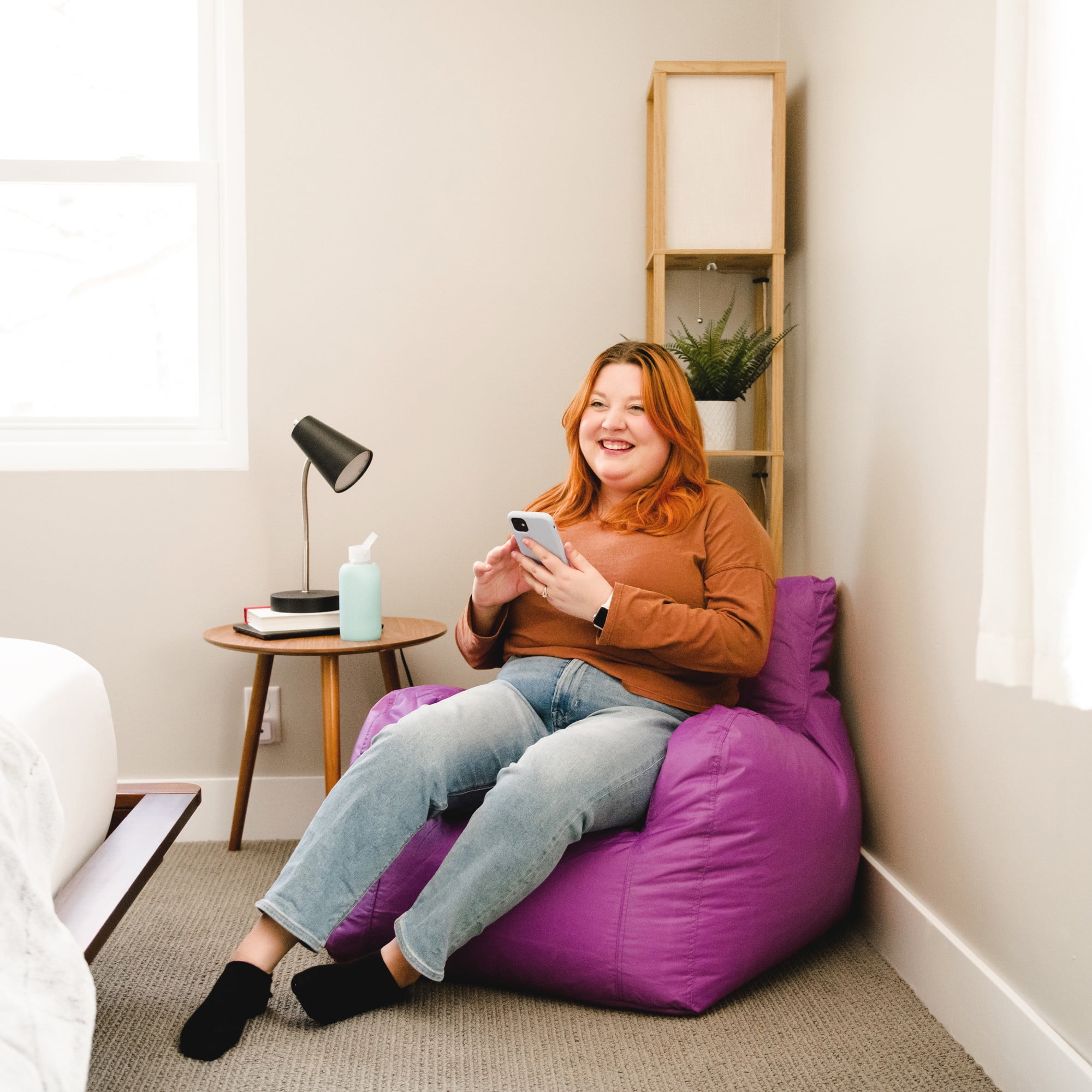 Big joe bean bag dorm chair discount