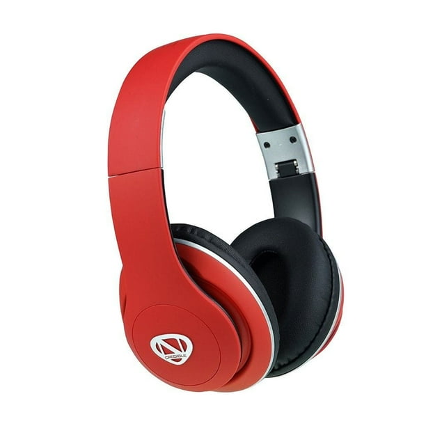 Ncredible1 Wireless Bluetooth Headphones (Red)