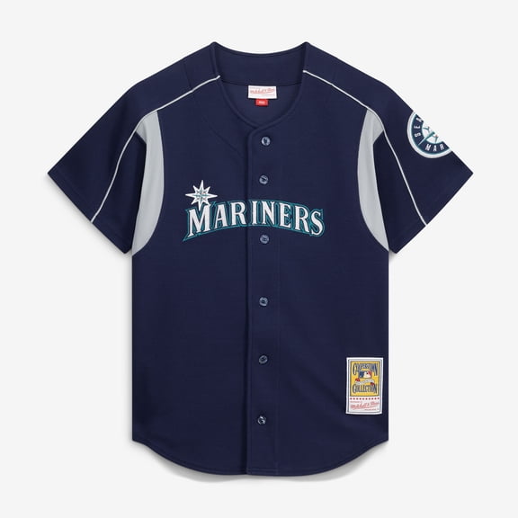 Men's Mitchell & Ness Ichiro Suzuki Navy Seattle Mariners Cooperstown Collection Batting Practice Jersey