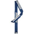 thumbnail image 1 of INSPIRE CHIC Foulards à Rayures Fines pour Femmes, Longues et Étroites, Bleu Royal, 1 of 5