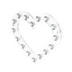 thumbnail image 4 of Colgador de acrílico para collares, organizador de joyas, estante colgante decorativo, regalos del Día de San Valentín, soporte para collares en forma Yinane Titular del collar, 4 of 8