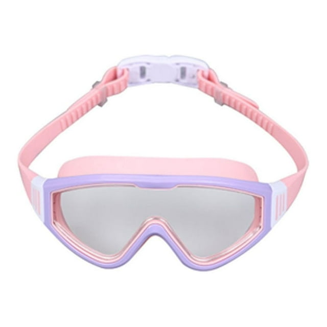 Lunettes de Natation Réglables Professionnelles Lunettes de Natation Étanches Lunettes de Natation Étanches Lunettes de Sport d'Eau d'Intérieur en Plein Air Rose Violet Enfant