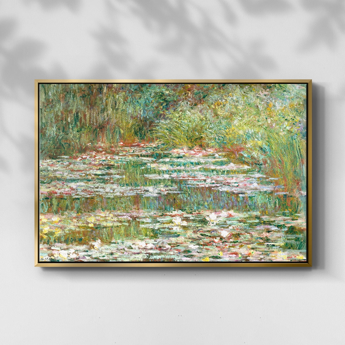 Vintage Landscape-CCXLI By Wexford Home Framed in Gold Wood Gallery Wrapped Canvas 17 in. x 25 in.