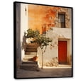 thumbnail image 2 of Designart "Minimalist Scenery Of Italy" Italy Floater Framed Canvas Art Print, 2 of 5