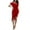 RD1, variant on Bridesmaid High Waist Dress Women 2024 Summer Fashion Elegant One Shoulder Dress Ruffle Sleeve Wrap Ruched Bodycon Short Party Dresses