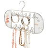 InterDesign 26815 13.56 x 8.75 in. Satin Axis Jewelry Hanger