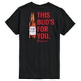 thumbnail image 2 of Budweiser - This Buds For You - Men's Short Sleeve Graphic T-Shirt, 2 of 4