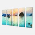 thumbnail image 1 of Designart Sunrise Panorama Canvas Wall Art, 1 of 4
