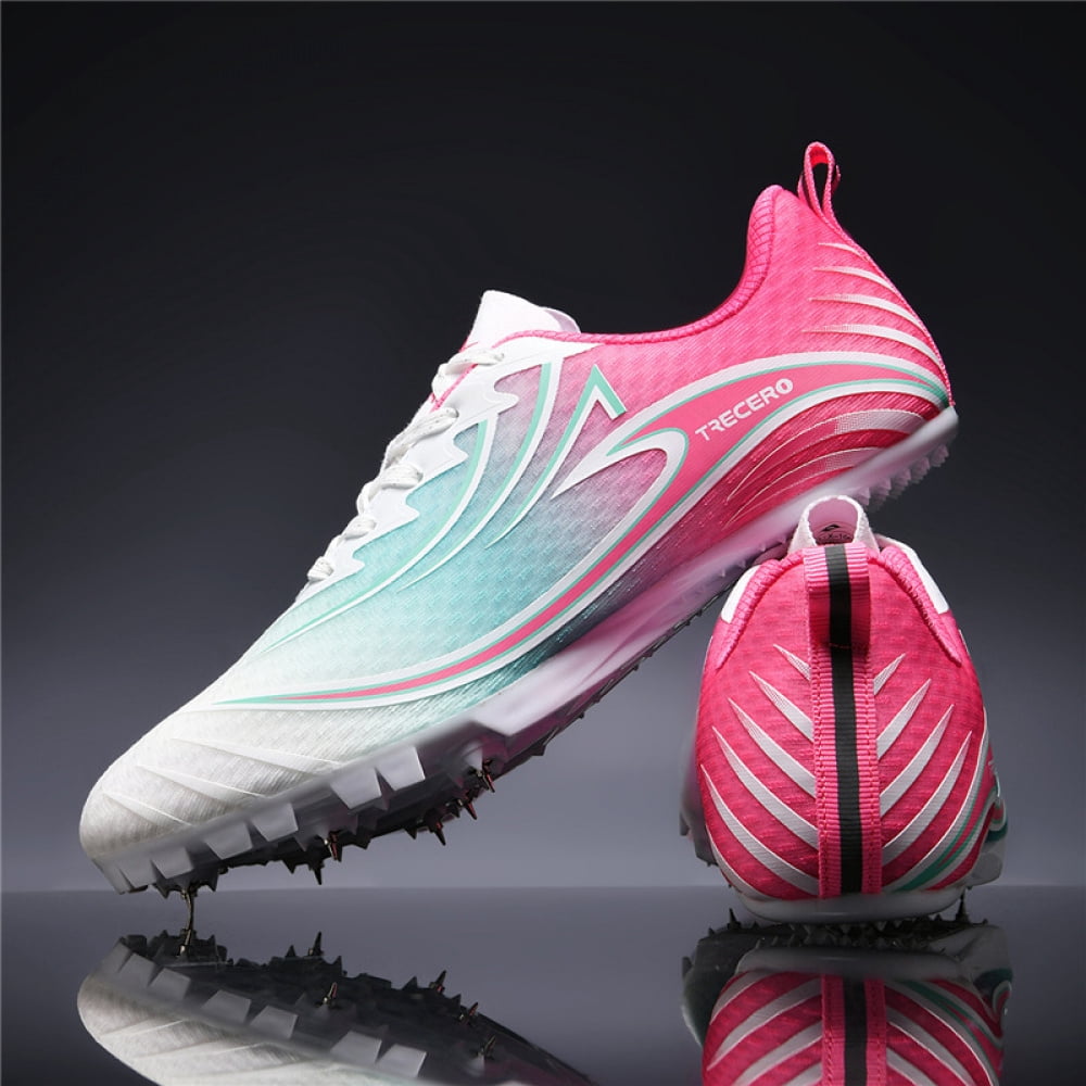 ChiVerve Track and Field Shoes for Men Women 8 Spikes Boys and Girls Kids Running Racing Shoes