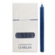 thumbnail image 1 of Velas Largas Parafina de 26cm Caja Con 12 piezas, 1 of 2