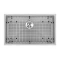 thumbnail image 2 of Noah Plus Heavy Duty, 6 Gauge frame, Single Bowl Dual-Mount Sink Set - Brushed Stainless Steel, 2 of 2