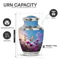thumbnail image 2 of Yatskia Purple Petunia Urns for Human Ashes Adult Female, Cremation Keepsake Urn for Ashes Adult Male, Large Memorial Urns for Human Ash, (Tasty 10 Inch and 3 Inch), 2 of 8