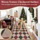 thumbnail image 2 of Alfombra Lahome Christmas a cuadros, 76 x 244 cm, antideslizante, 2 of 8