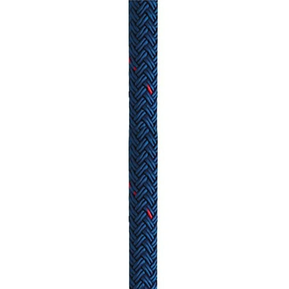 0.62 in. x 15 ft. Nylon Double Braid Dock Line - Blue with Tracer