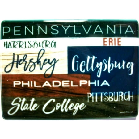 

Pennsylvania Cities Porcelain Fridge Magnet