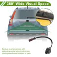 thumbnail image 3 of Unique Bargains Car  Camera Rear View Backup Reverse Camera for Mercedes-Benz C-Class W205 14-21, 3 of 7