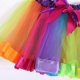 thumbnail image 4 of Mother Daughter Girl Women Rainbow Skirt Adult Kids Tutu Dancing Ballet Skirt Multicolour Petticoat Tulle Skirts 2022 New, 4 of 5