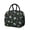 Alien UFO Black, variant on Alien UFO Black Pattern Insulated Leakproof Lunch Box for Work, Lunch Bag for Women Men, Loncheras Para Mujer for Beach Travel Picnic Camping