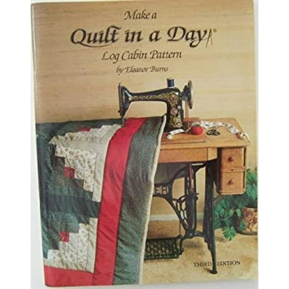Pre-Owned Quilt in a Day: Log Cabin Pattern (Paperback) 0922705003 9780922705009