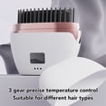 thumbnail image 4 of Cepillo Alisador De Pelo Inalámbrico, Calefacción De Cerámica MCH, 3 Ajustes De Temperatura, 2000 MAh, Cepillo Caliente Portátil, Tamaño De Bolsillo De 25 W Con Bolsa De, 4 of 7