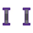 thumbnail image 1 of Soporte correa agarre para tableta mano Kindle () 6-8 pulgadas color morado, 1 of 5