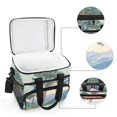 thumbnail image 6 of FORMRS Insulated Cooler Bag 24 Cans Capacity Soft Leakproof Lunch Box with Side Pockets, Beige Mountain, 6 of 7
